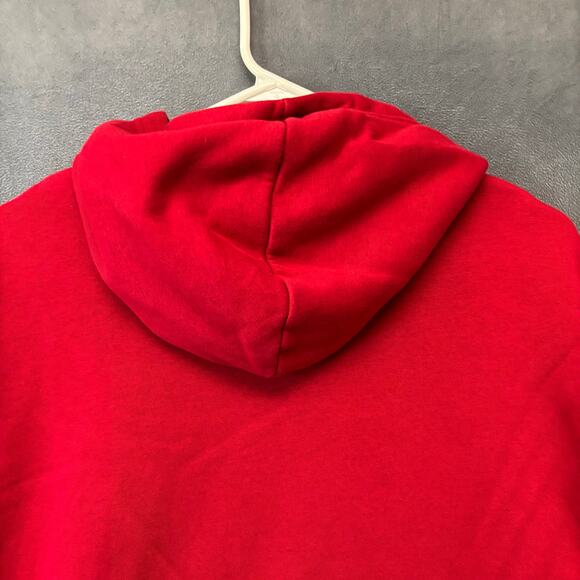 Jordan Hoodie Men's XL Pullover Jumper Sweatshirt Red Athletic Skater Streetwear - Picture 9 of 9
